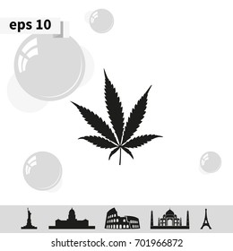 Cannabis icon.