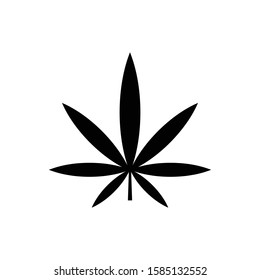 Cannabis icon design vector template