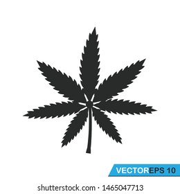 cannabis icon vector design template