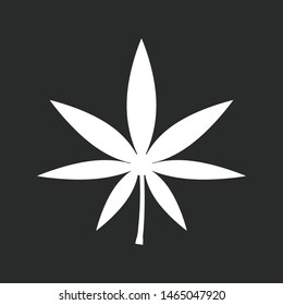 cannabis icon vector design template