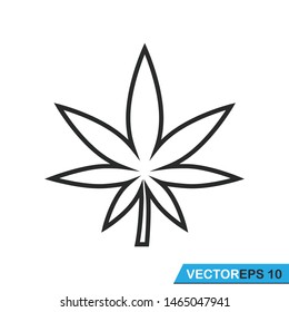 cannabis icon vector design template
