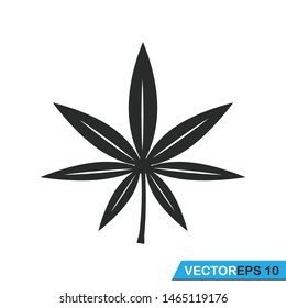 cannabis icon vector design template