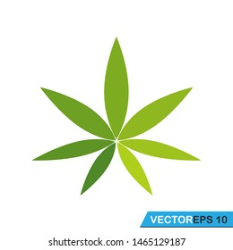 cannabis icon vector design template