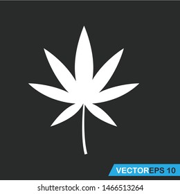 cannabis icon vector design template