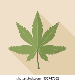 cannabis icon vector illustration