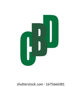 Cannabis leaf cbd. Concept of medicinal marijuana. Vector illustration cbd symbol.