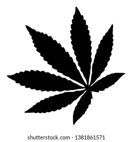 Cannabis Leaf Clipart 3 - Vector