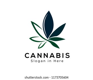 Cannabis Leaf Logo Design