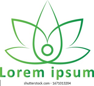 Cannabis Leaf Logo Vector Design