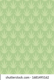 La hoja de cannabis tiene un patrón mínimo transparente. Diseño de textura de envoltura de cbd de aceite de marihuana.