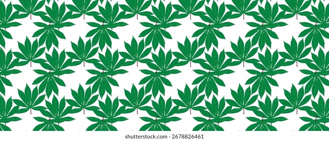 Cannabis leaf pattern. Medicated oil CBD. Vector editable file eps 10