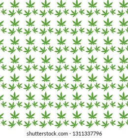 Cannabis leaves (pattern)