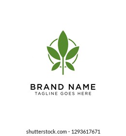 Cannabis Logo Design Inspiration, Vector illustration