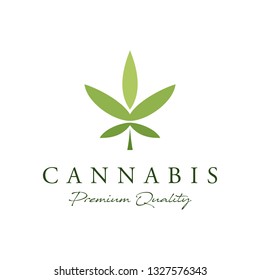 Cannabis Logo Design Template