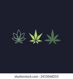 Cannabis Logo Design Vector by Eulendesign