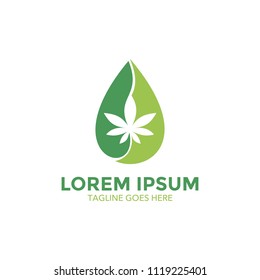 cannabis logo design vector illustration