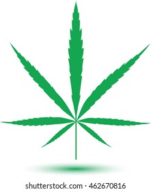 cannabis logo marijuana cannabis vector icon illustration