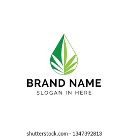 Cannabis Logo template
