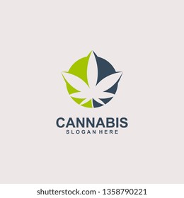 CANNABIS LOGO TEMPLATE
