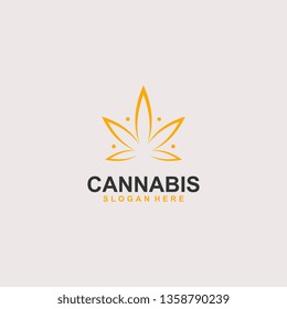 CANNABIS LOGO TEMPLATE