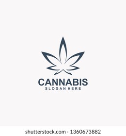 CANNABIS LOGO TEMPLATE