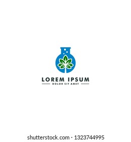 Cannabis logo template, Abstract marijuana design vector Illustration