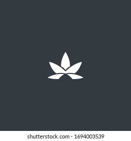 Diseño de plantillas de logotipo de cannabis en ilustración vectorial 