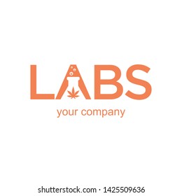 cannabis logo template labs organic, nature, green, logo, natural,health, medical, cannabis, symbol, icon, plant, sign, leaf, laboratory, oil, medicine, lab,