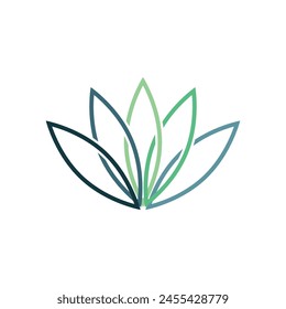 Diseño de símbolo de Plantilla de Vector con logotipo de cannabis