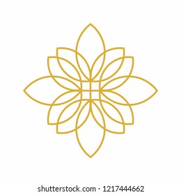 Cannabis maple  logo icon vector