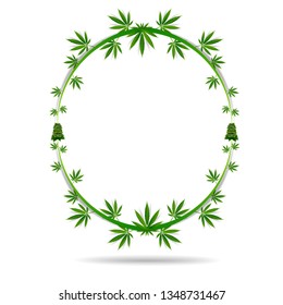 Cannabis marijuana design graphics