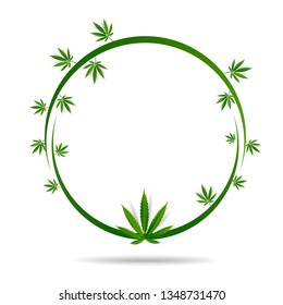 Cannabis marijuana design graphics