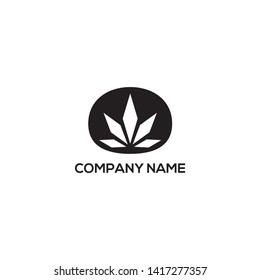 cannabis marijuana hemp cannabidiol cannabinoid logo