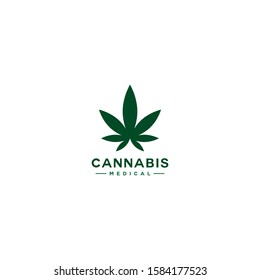 cannabis marijuana hemp logo graphic