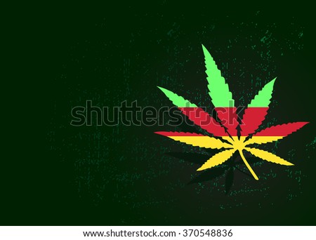 cannabis, marijuana leaf background with texture
