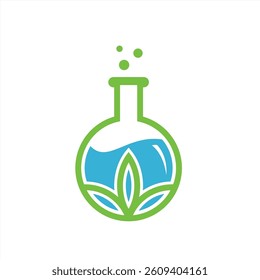 cannabis or marijuana leaf extract in a beaker	