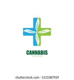 cannabis marijuana leaf icon vector illustration