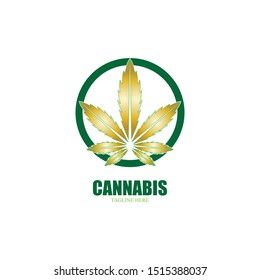 cannabis marijuana leaf icon vector illustration