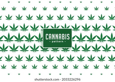 fondo de patrón de hojas de marihuana de cannabis