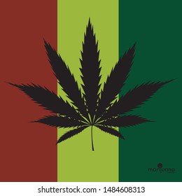 Cannabis or Marijuana logo, marijuana leaf vector image. Medicine Cannabis Weed, Smoking, Smoker Weed , Clipart Vector Cricut Cut Cutting File