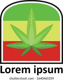 Cannabis Marijuana Logos Vector Design