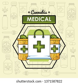 Cannabis medical concept