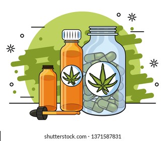 Cannabis medical concept