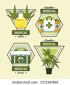 Cannabis medical concept