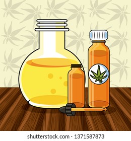 Cannabis medical concept