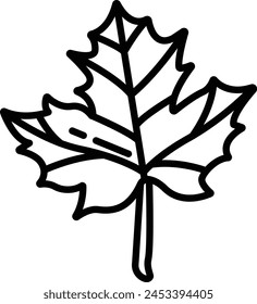 Cannabis outline icon vector illustration