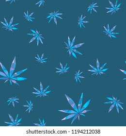cannabis seamless pattern decorative style triangular rastaman culture smoking creative design textile for cloth clothing t-shirts background typography postcard package