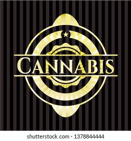 Cannabis shiny badge