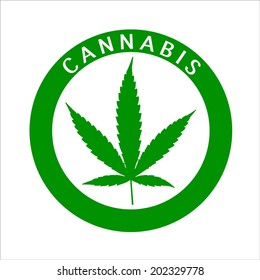 Cannabis sign
