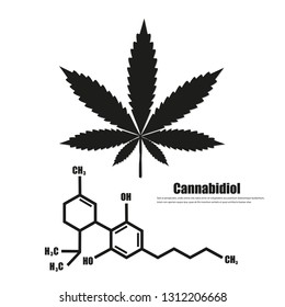 Cannabis sign icon. Vector icon